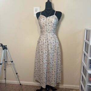 Gardenwed Women's Floral Print Maxi Dress S